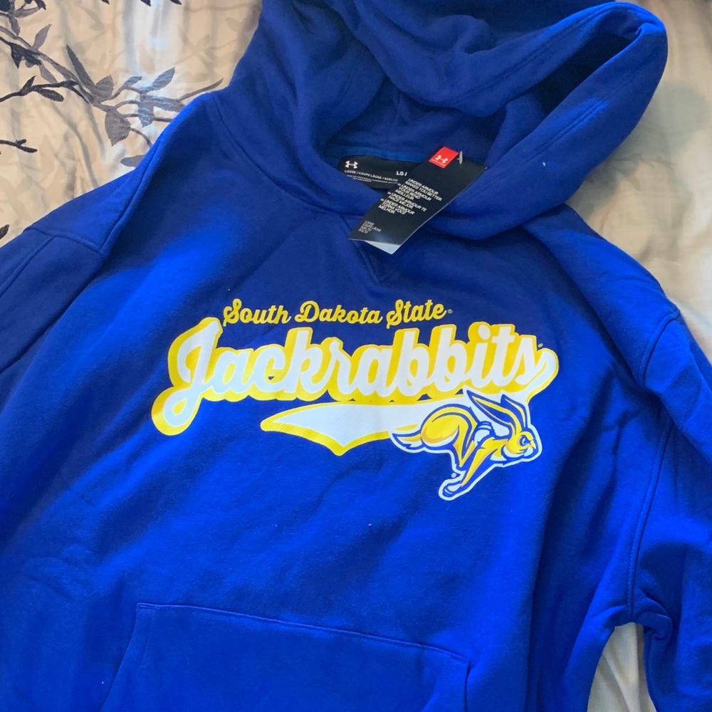 Under Armour Blue South Dakota State SDSU Jackrabbits Hoodie